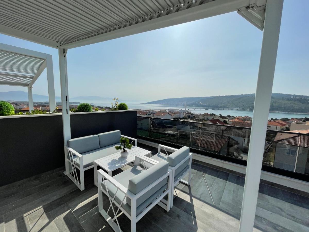 Ferienwohnung Sky Garden Trogir Exterior foto